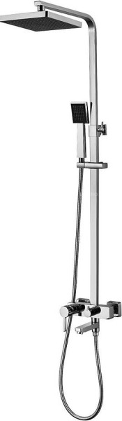 LM7004C "TROPIC" Смеситель для ванны с верхней душевой лейкой "Тропический дождь", 1-функциональной. Фото 2