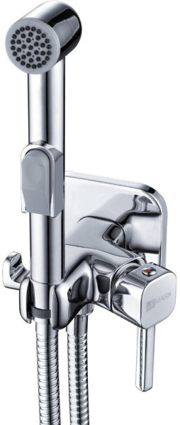 LM7165C "SOLO" Смеситель с гигиеническим душем, встраиваемый, хром. Фото 1