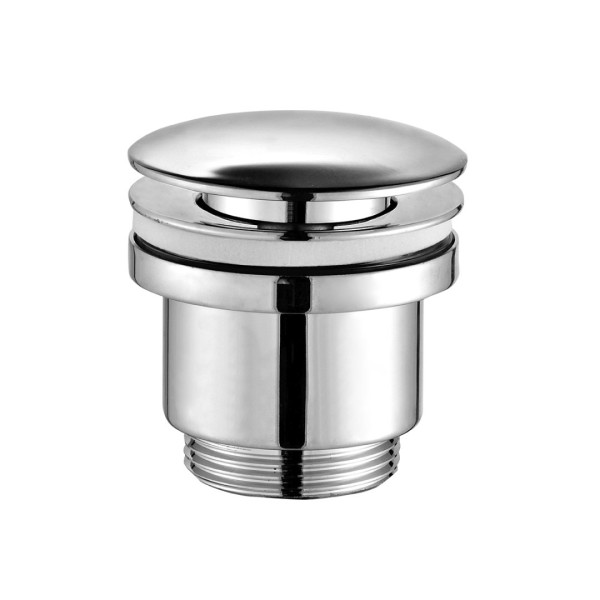 LM8500C Клапан донный универсальный Click/Clack 1 ¼, хром. Фото 1