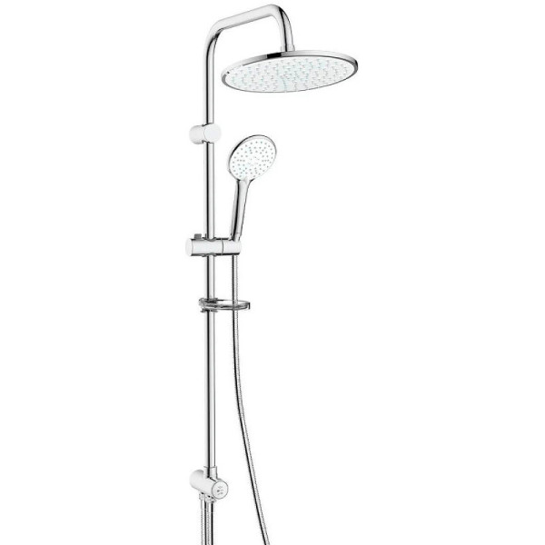 LM8809C "Аксессуары" Душевой гарнитур без смесителя, c верхней душ. лейкой "Тропический дождь" 256 м. Фото 1