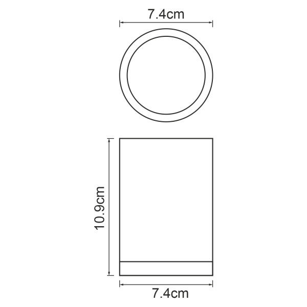 Lopau K-3328 Стакан для зубных щеток. Фото 2