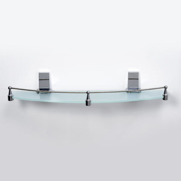 Lopau K-6044 Полка стеклянная с бортиком. Фото 2