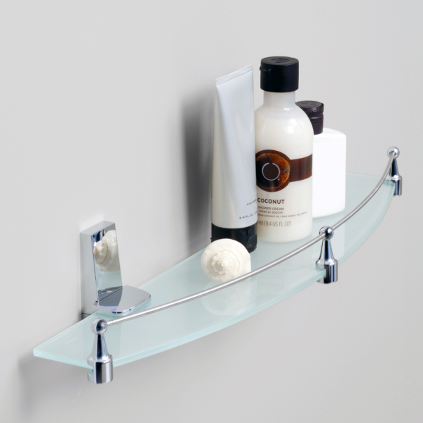 Lopau K-6044 Полка стеклянная с бортиком. Фото 4