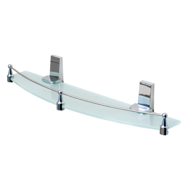 Lopau K-6044 Полка стеклянная с бортиком. Фото 1