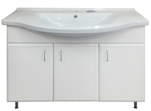 Loranto Коралл Тумба 100 (820х1000х330) с раковиной Энигма 100. Фото 1