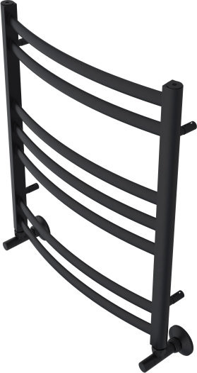 Лугано П7 500х600 Полотенцесушитель Aquatek (черный муар). Фото 3