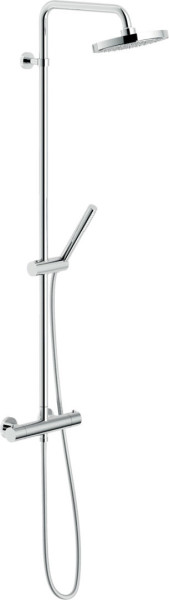 LV00030/30CR LIVE термостатическая душевая система, верхний душ 20 см. Фото 1