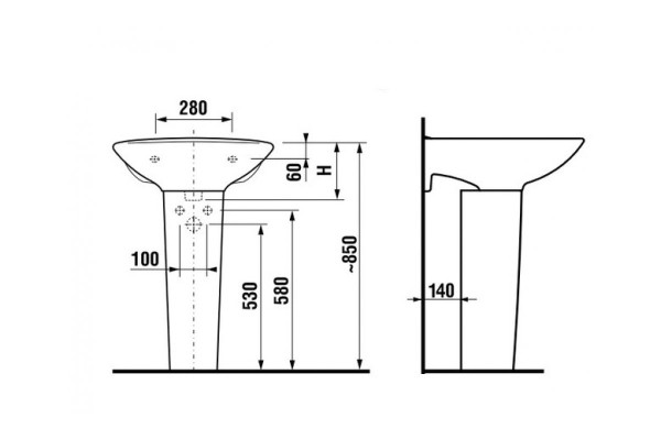 LYRA 1927.0.000.000.1 пьедестал. Фото 2