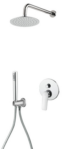 M&Z LGA02807 Laguna Душевая система для душа Ø200/-- мм, 1/1 режим, скрытый монтаж, ХРОМ. Фото 1