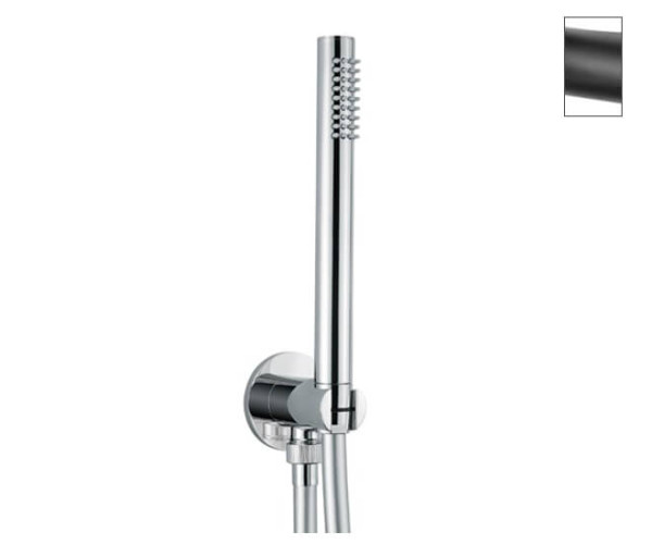 M&Z Margherita ACS50024 Душевой набор , 1 режим, шл. 1,5 м. (круглый) ЧЁРНЫЙ МАТ.. Фото 1