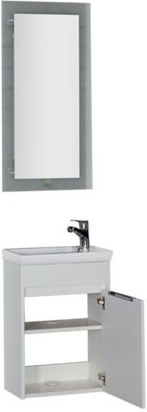Мебель для ванной Aquanet Дувр 45 белый. Фото 1