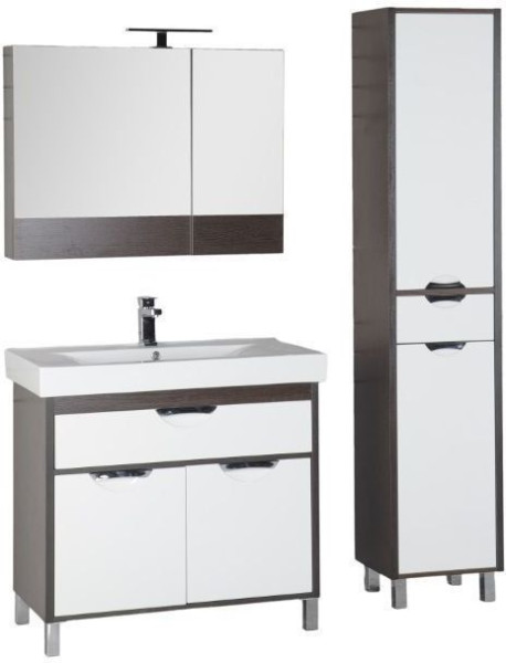 Мебель для ванной Aquanet Гретта 90 венге (камерино). Фото 1