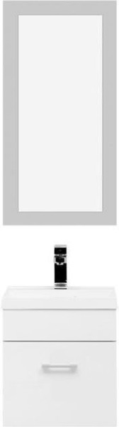 Мебель для ванной Aquanet Нота NEW 40 лайт белый. Фото 1