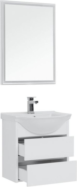 Мебель для ванной Aquanet Сидней 60 белый. Фото 1