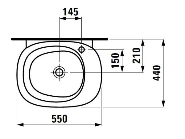 Mimo 1955.1.016.000.1 полупьедестал, черный. Фото 3