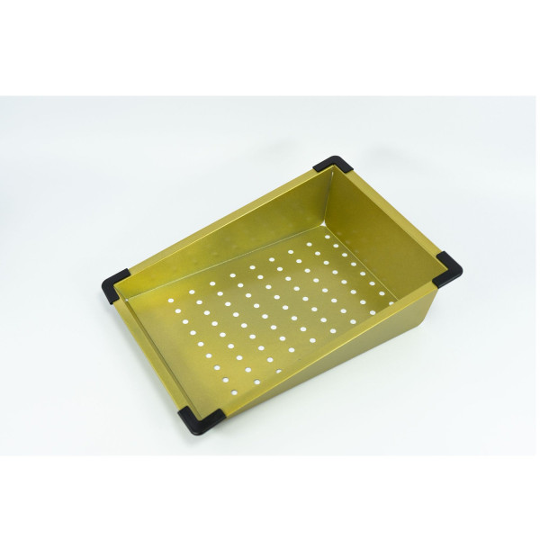 Многофункциональная кухонная мойка Fmark FSC002C, матовое золото. Фото 4