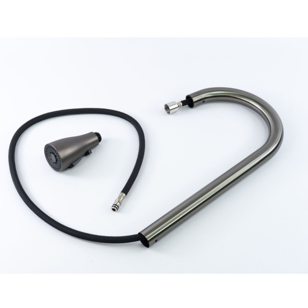 Многофункциональная кухонная мойка Fmark FSC003Q, графит. Фото 2