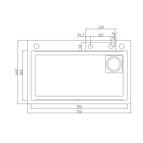 Многофункциональная кухонная мойка Savol S-SC003C, матовое золото. Фото 2