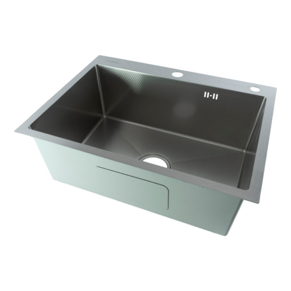 Мойка для кухни Fmark FSC6045L, сатин. Фото 1