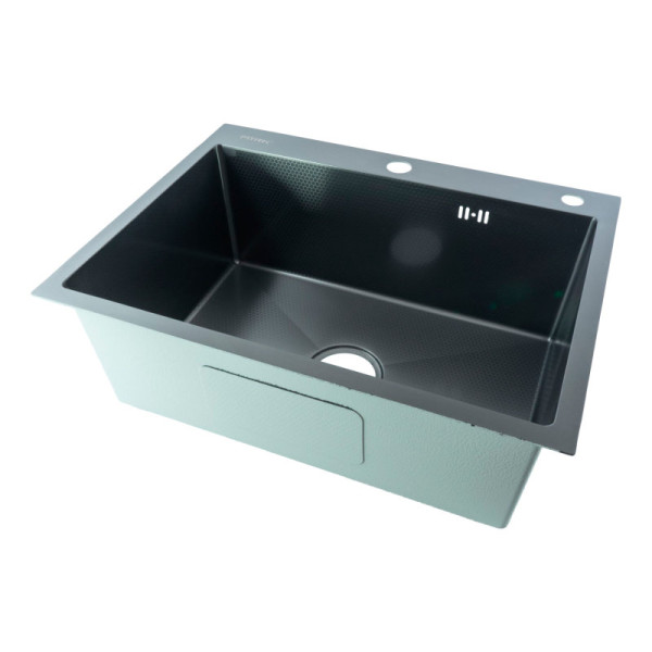 Мойка для кухни Fmark FSC6045Q, графит. Фото 1