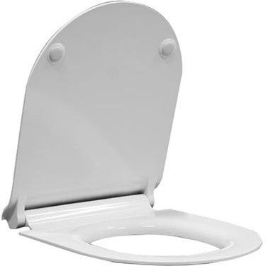 MS86CSN11 NORM/PURA/KUBE Крышка-сидение с микролифтом, цвет белый (ТОЛЬКО С УНИТАЗАМИ). Фото 1