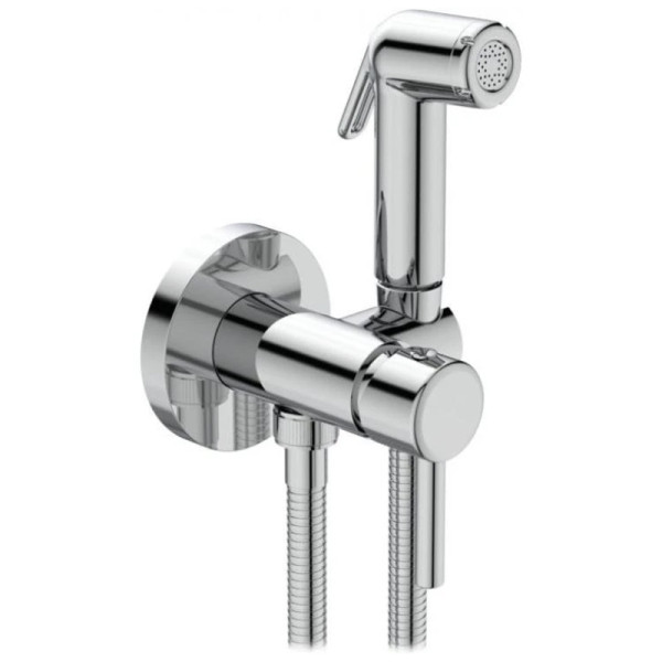 Набор 2 в 1 гигиенический душ со смесителем Ideal Standard IdealSpray, хром (BD130AA). Фото 1
