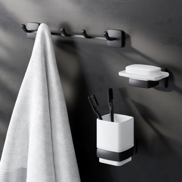 Набор аксессуаров для зоны красоты, черный. Фото 1