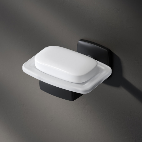 Набор аксессуаров для зоны красоты и туалета, черный. Фото 5