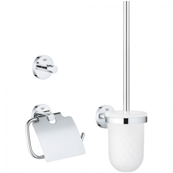 Набор аксессуаров Grohe Essentials Подвесной, Хром (40407001). Фото 1