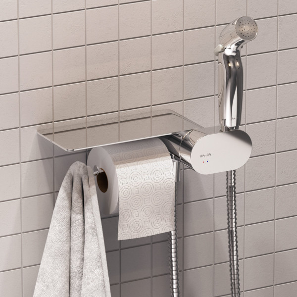 Набор подвесной унитаз с гигиеническим душем. Фото 3