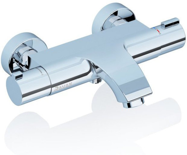Настеный термостатический смеситель для ванны без гарнитуры TE 082.00/150. Фото 1