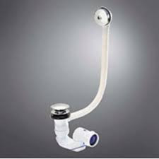 NC 0203560 Слив-перелив д/ванны 1000 мм пластик, прбка и перелив латунь. Фото 1