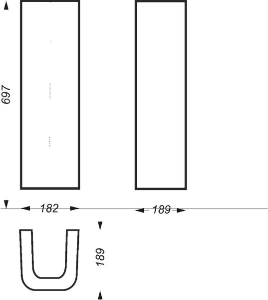 NEXT Пьедестал Белый S1 (PD.FS/Next/N/WHT.G/S1). Фото 2