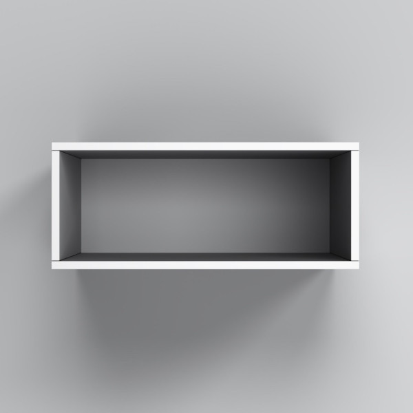 Ниша для хранения 60 см, белый матовый. Фото 1