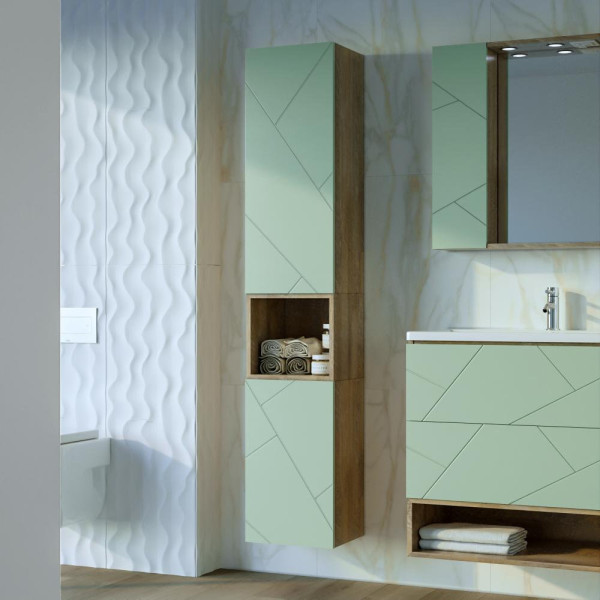 Ниша для пенала Бриклаер КРИСТАЛЛ 35 см, дуб гранж песочный. Фото 3