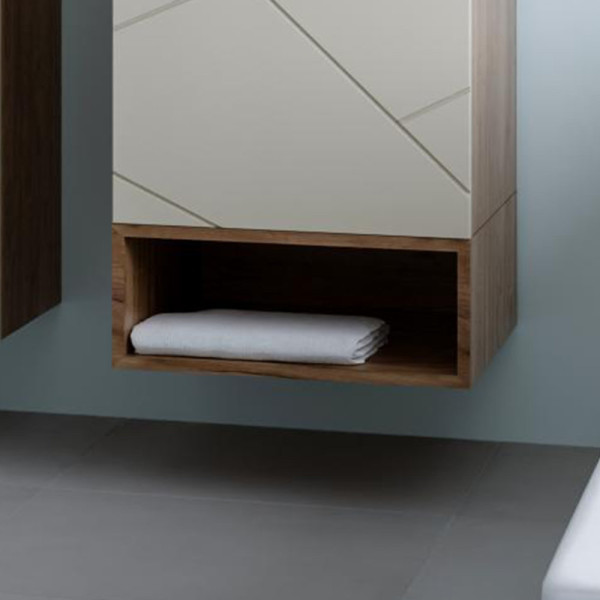 Ниша для тумбы Бриклаер КРИСТАЛЛ 50 см, дуб крафт табачный. Фото 1