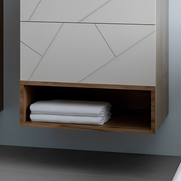 Ниша для тумбы Бриклаер КРИСТАЛЛ 60 см, дуб крафт табачный. Фото 1