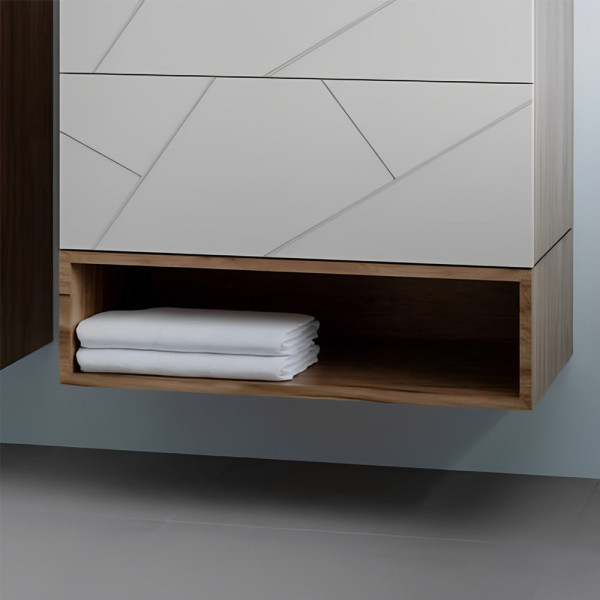 Ниша для тумбы Бриклаер КРИСТАЛЛ 70 см, дуб крафт табачный. Фото 1