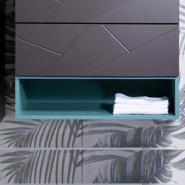 Ниша для тумбы Бриклаер КРИСТАЛЛ 70 см, муссон. Фото 1