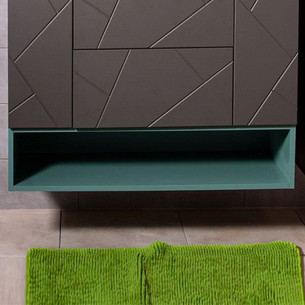 Ниша для тумбы Бриклаер КРИСТАЛЛ 90 см, муссон. Фото 1