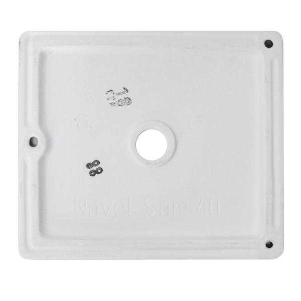 NOVEL SLIM 40 Умывальник накладной Белый S1 (WB.CT/Novel/40-N.Slim/WHT.G/S1). Фото 3