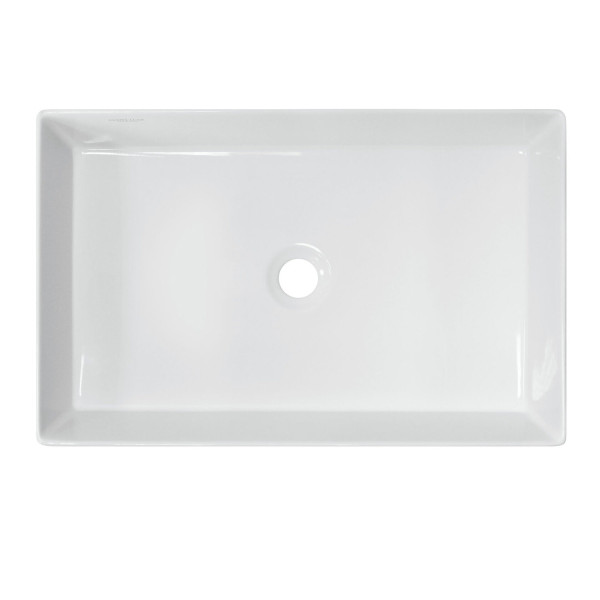 NOVEL SLIM 60 Умывальник накладной Белый S1 (WB.CT/Novel/60-N.Slim/WHT.G/S1). Фото 2