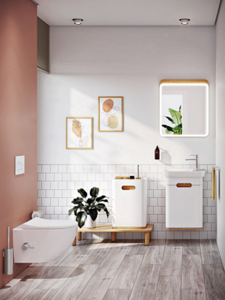 Ножки для мебели Vitra Sento, комплект - 4шт, дуб светлый. Фото 2