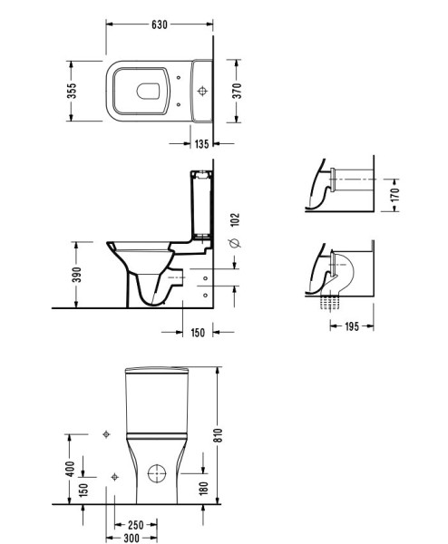 NT12SL Nita унитаз напольный, с тонким сиденьем с микролифтом, Serel. Фото 2