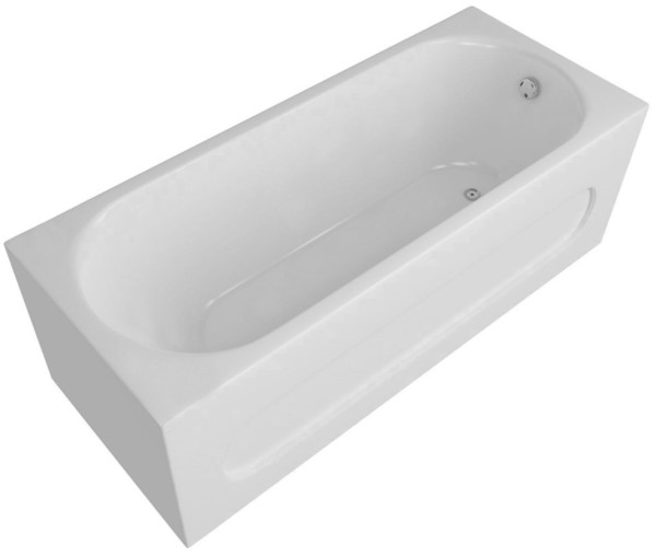 Оберон 180 пустая с фр.экр.(слив справа). Фото 2