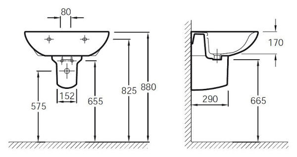 ODEON 19085-00 полупьедестал для E1001 / E1002/E1998G-00/19085. Фото 3