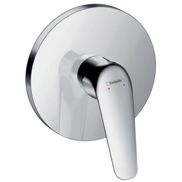 Однорычажный смеситель для душа, скрытый монтаж, хром Hansgrohe 71067000 Novus. Фото 1