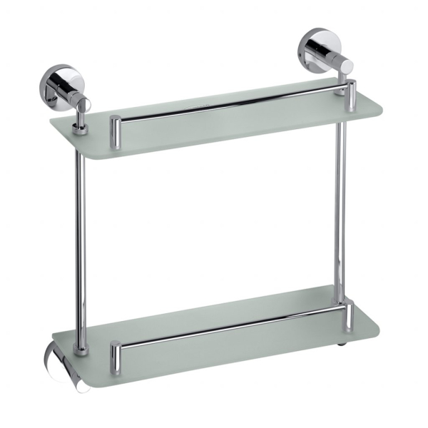 OMEGA: двойная стеклянная полка 400 мм. Фото 1