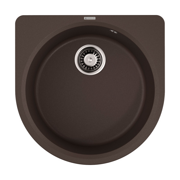 Omoikiri Akegata 51-DC Artgranit/темный шоколад. Фото 1