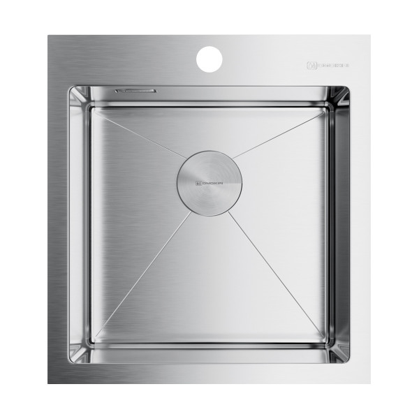 Omoikiri Akisame 46-IN нерж. сталь/нержавеющая сталь. Фото 1